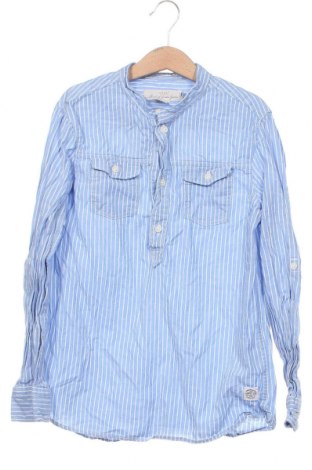 Kinder Shirt H&M L.O.G.G., Größe 9-10y/ 140-146 cm, Farbe Blau, Preis € 4,59