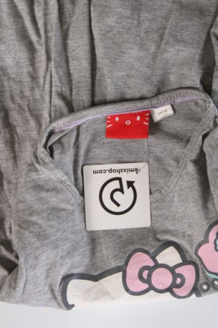Dziecięca bluzka Hello Kitty, Rozmiar 8-9y/ 134-140 cm, Kolor Szary, Cena 35,18 zł