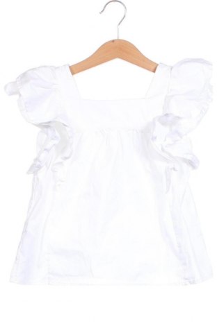 Kinder Shirt Mango, Größe 7-8y/ 128-134 cm, Farbe Weiß, Preis 3,68 €