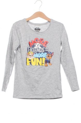 Детска блуза Nickelodeon, Размер 6-7y/ 122-128 см, Цвят Сив, Цена 5,39 лв.