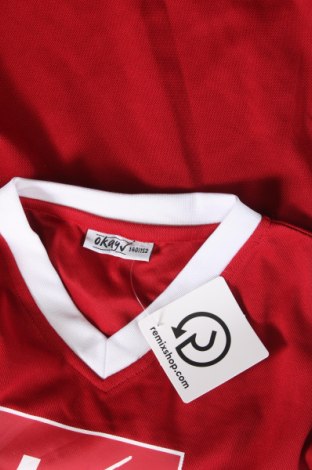 Детска блуза Okay, Размер 11-12y/ 152-158 см, Цвят Червен, Цена 3,08 лв.