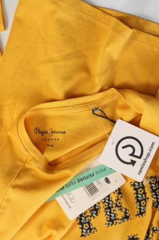 Dziecięca bluzka Pepe Jeans, Rozmiar 8-9y/ 134-140 cm, Kolor Żółty, Cena 47,13 zł