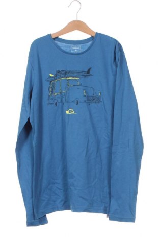 Kinder Shirt Quiksilver, Größe 13-14y/ 164-168 cm, Farbe Blau, Preis 8,42 €