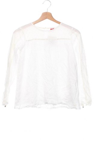 Детска блуза S.Oliver, Размер 10-11y/ 146-152 см, Цвят Бял, Цена 11,00 лв.