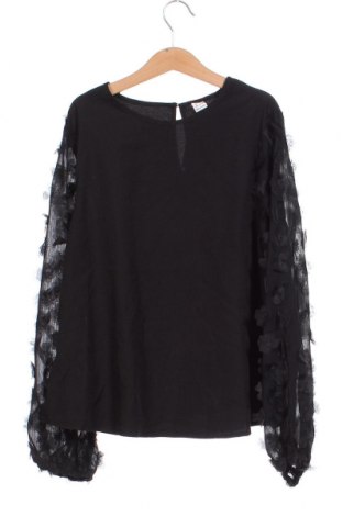 Детска блуза SHEIN, Размер 11-12y/ 152-158 см, Цвят Черен, Цена 6,05 лв.