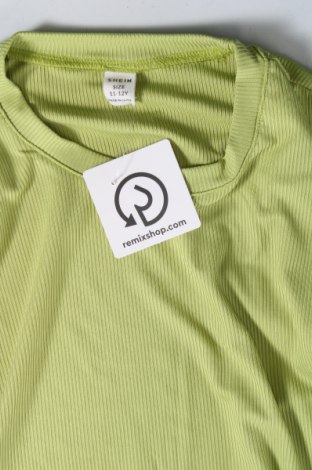Kinder Shirt SHEIN, Größe 11-12y/ 152-158 cm, Farbe Grün, Preis 6,12 €