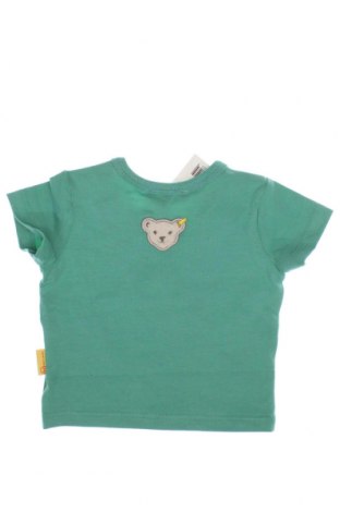 Детска блуза Steiff, Размер 1-2m/ 50-56 см, Цвят Зелен, Цена 30,60 лв.