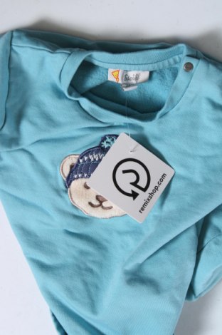 Kinder Shirt Steiff, Größe 6-9m/ 68-74 cm, Farbe Blau, Preis 8,00 €