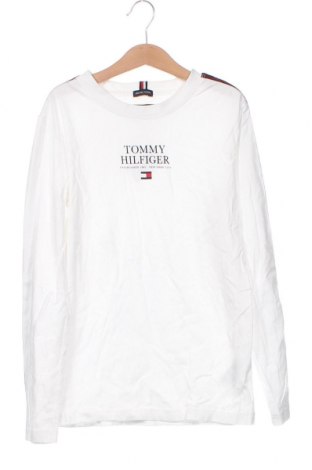 Dziecięca bluzka Tommy Hilfiger, Rozmiar 10-11y/ 146-152 cm, Kolor Biały, Cena 118,35 zł