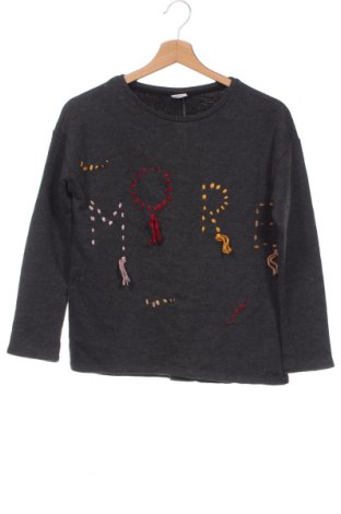 Детска блуза Zara, Размер 11-12y/ 152-158 см, Цвят Сив, Цена 8,21 лв.