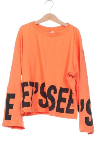 Детска блуза Zara, Размер 13-14y/ 164-168 см, Цвят Оранжев, Цена 6,98 лв.