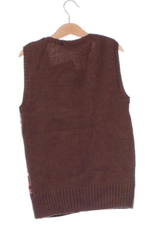Детска жилетка, Размер 7-8y/ 128-134 см, Цвят Кафяв, Цена 8,16 лв.