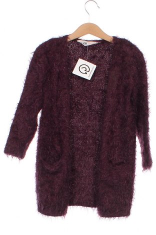 Pulover cu nasturi pentru copii H&M, Mărime 2-3y/ 98-104 cm, Culoare Mov, Preț 33,55 Lei