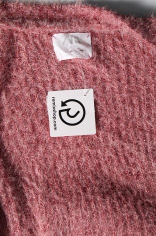 Pulover cu nasturi pentru copii Zara, Mărime 9-10y/ 140-146 cm, Culoare Roz, Preț 23,68 Lei