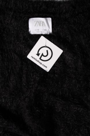 Pulover cu nasturi pentru copii Zara, Mărime 8-9y/ 134-140 cm, Culoare Negru, Preț 23,68 Lei