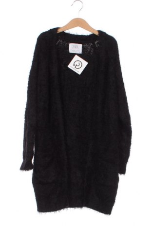 Детска жилетка Zara, Размер 8-9y/ 134-140 см, Цвят Черен, Цена 9,60 лв.