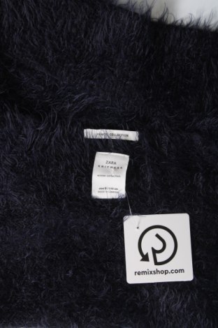 Детска жилетка Zara Knitwear, Размер 4-5y/ 110-116 см, Цвят Син, Цена 19,55 лв.