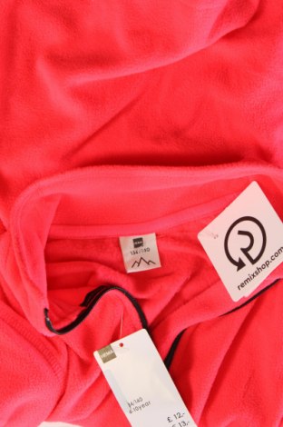 Kinder Fleece Shirt Hema, Größe 8-9y/ 134-140 cm, Farbe Rosa, Preis 6,09 €