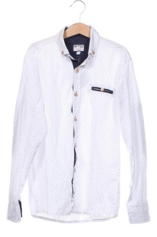 Детска риза, Размер 11-12y/ 152-158 см, Цвят Бял, Цена 7,06 лв.