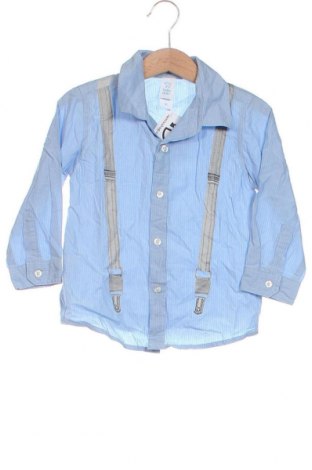 Kinderhemd C&A, Größe 18-24m/ 86-98 cm, Farbe Blau, Preis 3,52 €
