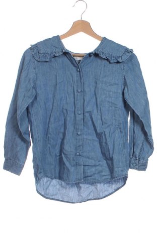 Kinderhemd H&M, Größe 9-10y/ 140-146 cm, Farbe Blau, Preis 3,60 €