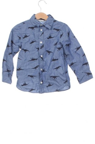 Kinderhemd H&M, Größe 3-4y/ 104-110 cm, Farbe Blau, Preis € 3,83