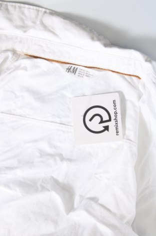 Kinderhemd H&M, Größe 6-7y/ 122-128 cm, Farbe Weiß, Preis € 7,65