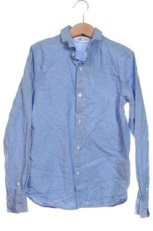Детска риза H&M, Размер 9-10y/ 140-146 см, Цвят Син, Цена 6,05 лв.