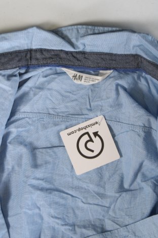 Kinderhemd H&M, Größe 6-7y/ 122-128 cm, Farbe Blau, Preis € 7,65