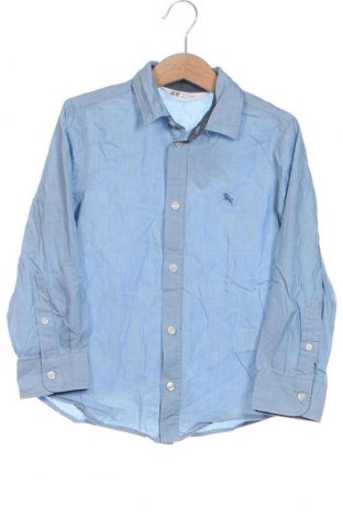 Детска риза H&M, Размер 6-7y/ 122-128 см, Цвят Син, Цена 6,27 лв.