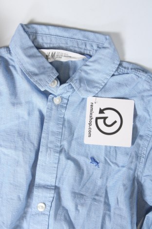 Kinderhemd H&M, Größe 3-4y/ 104-110 cm, Farbe Blau, Preis 7,65 €
