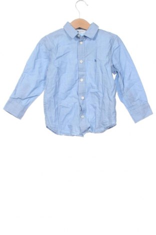 Детска риза H&M, Размер 3-4y/ 104-110 см, Цвят Син, Цена 11,00 лв.