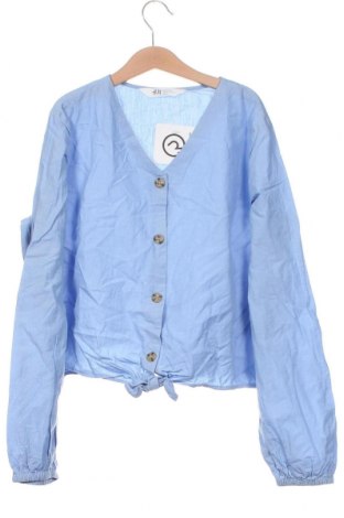 Dětská košile  H&M, Velikost 14-15y/ 168-170 cm, Barva Modrá, Cena  79,00 Kč