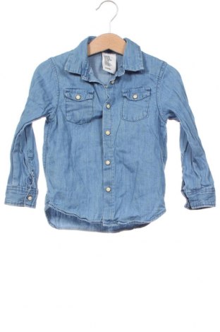 Παιδικό πουκάμισο H&M, Μέγεθος 2-3y/ 98-104 εκ., Χρώμα Μπλέ, Τιμή 6,80 €