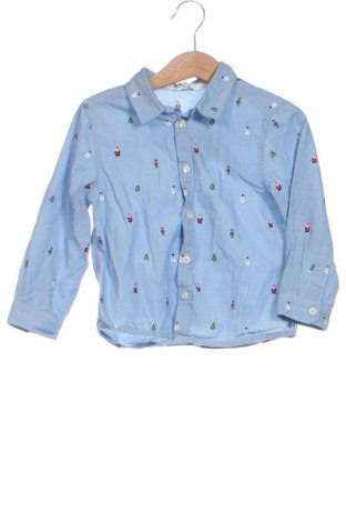 Detská košeľa  H&M, Veľkosť 2-3y/ 98-104 cm, Farba Modrá, Cena  7,98 €