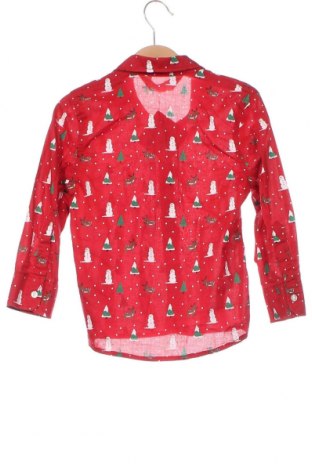 Kinderhemd H&M, Größe 3-4y/ 104-110 cm, Farbe Rot, Preis 2,47 €