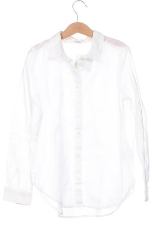 Kinderhemd H&M, Größe 9-10y/ 140-146 cm, Farbe Weiß, Preis € 3,60