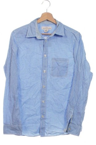 Kinderhemd H&M L.O.G.G., Größe 14-15y/ 168-170 cm, Farbe Blau, Preis 3,67 €