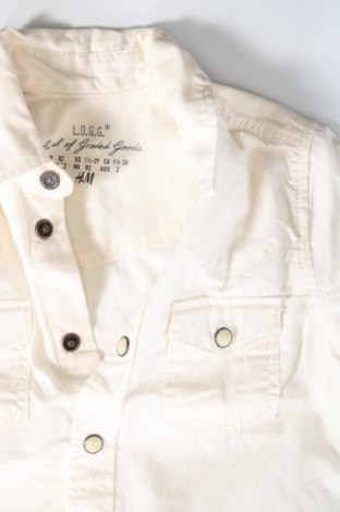 Παιδικό πουκάμισο H&M L.O.G.G., Μέγεθος 18-24m/ 86-98 εκ., Χρώμα Εκρού, Τιμή 2,88 €