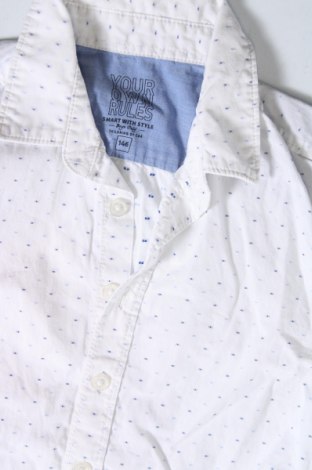 Παιδικό πουκάμισο Here+There, Μέγεθος 10-11y/ 146-152 εκ., Χρώμα Λευκό, Τιμή 6,14 €