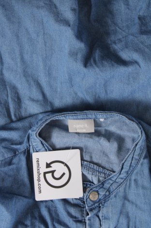 Kinderhemd Name It, Größe 8-9y/ 134-140 cm, Farbe Blau, Preis € 5,36