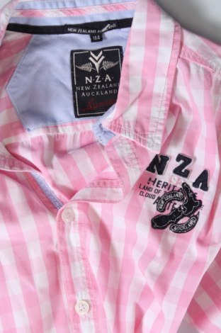 Детска риза New Zealand Auckland, Размер 13-14y/ 164-168 см, Цвят Розов, Цена 31,39 лв.