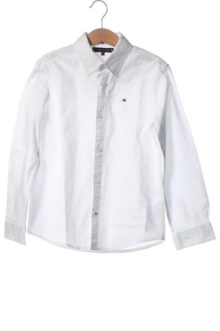 Παιδικό πουκάμισο Tommy Hilfiger, Μέγεθος 7-8y/ 128-134 εκ., Χρώμα Λευκό, Τιμή 29,69 €