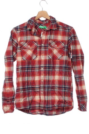 Παιδικό πουκάμισο United Colors Of Benetton, Μέγεθος 12-13y/ 158-164 εκ., Χρώμα Πολύχρωμο, Τιμή 15,65 €