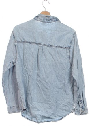 Детска риза Zara, Размер 13-14y/ 164-168 см, Цвят Син, Цена 5,32 лв.