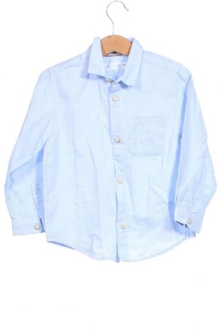 Детска риза Zara, Размер 3-4y/ 104-110 см, Цвят Син, Цена 8,21 лв.