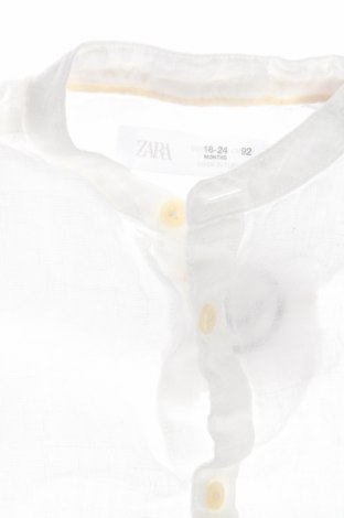 Dziecięca koszula Zara, Rozmiar 18-24m/ 86-98 cm, Kolor Biały, Cena 32,18 zł