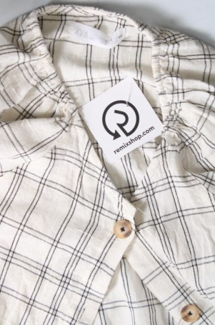 Детска риза Zara, Размер 13-14y/ 164-168 см, Цвят Бял, Цена 13,69 лв.