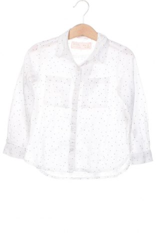 Kinderhemd Zara, Größe 4-5y/ 110-116 cm, Farbe Weiß, Preis € 9,31