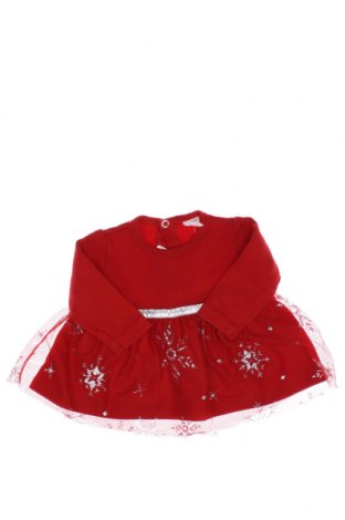 Детска рокля, Размер 1-2m/ 50-56 см, Цвят Червен, Цена 12,00 лв.
